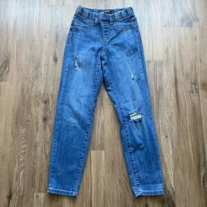 Judy Blue Worland Jegging Women's 0 24 Stretch Denim Boyfriend Fit Distressed